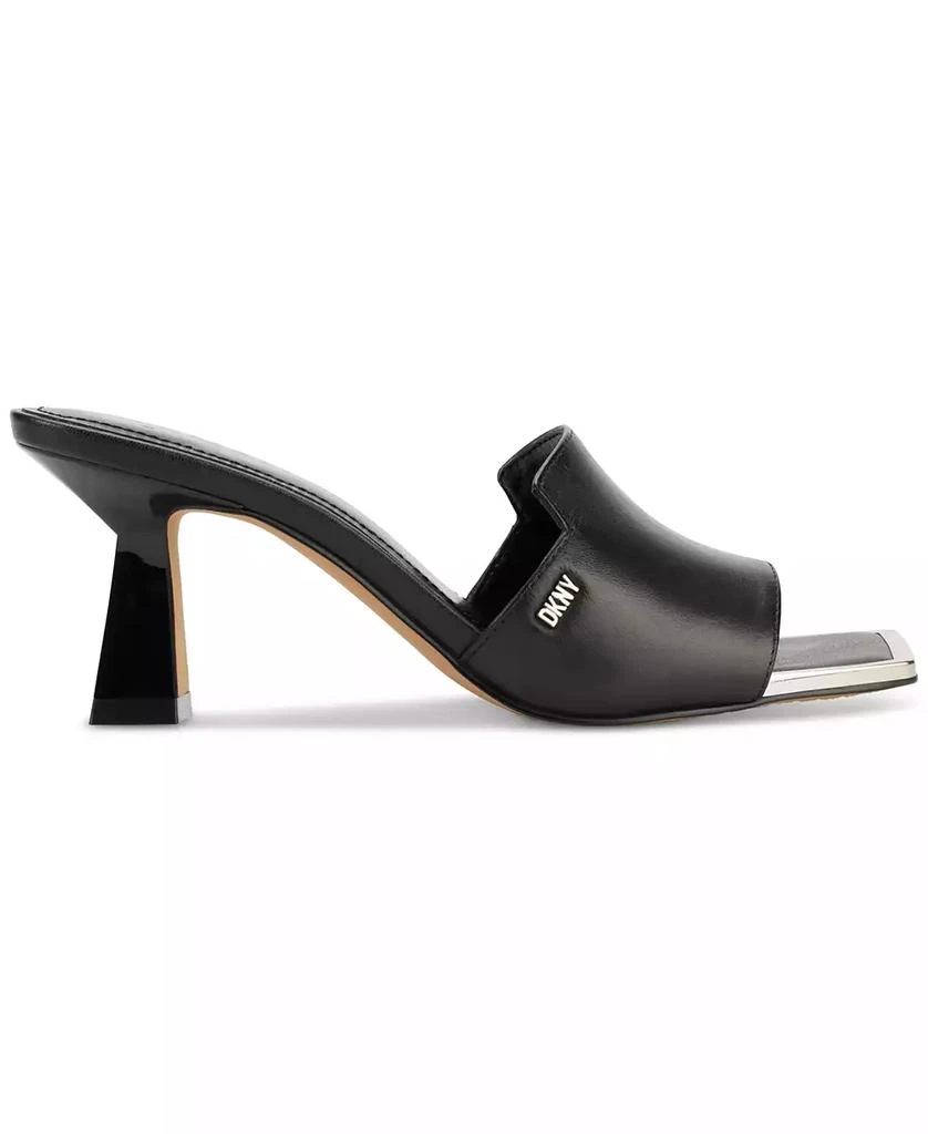 DKNY Women's Kailyn Square Toe Slide Sandals 2