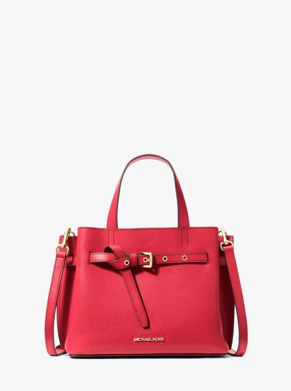 michael_kors Emilia Small Pebbled Leather Satchel 1