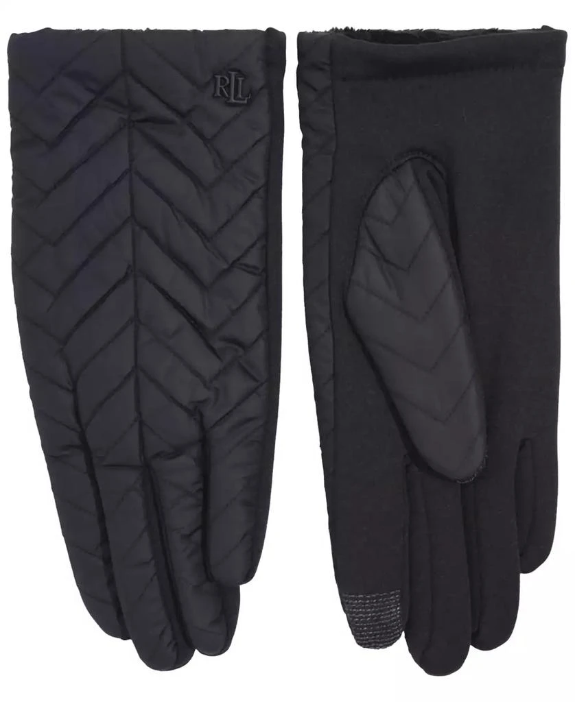 Ralph Lauren Chevron Quilted Glove 2
