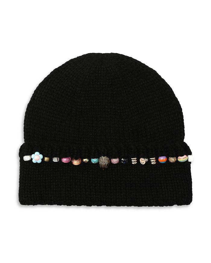 Cable Knit Logo Patch Beanie – On Sale Now with Up to 66  display picture 1