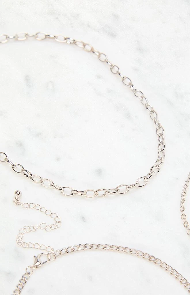 LA Hearts Cross Heart Layered Necklace 6