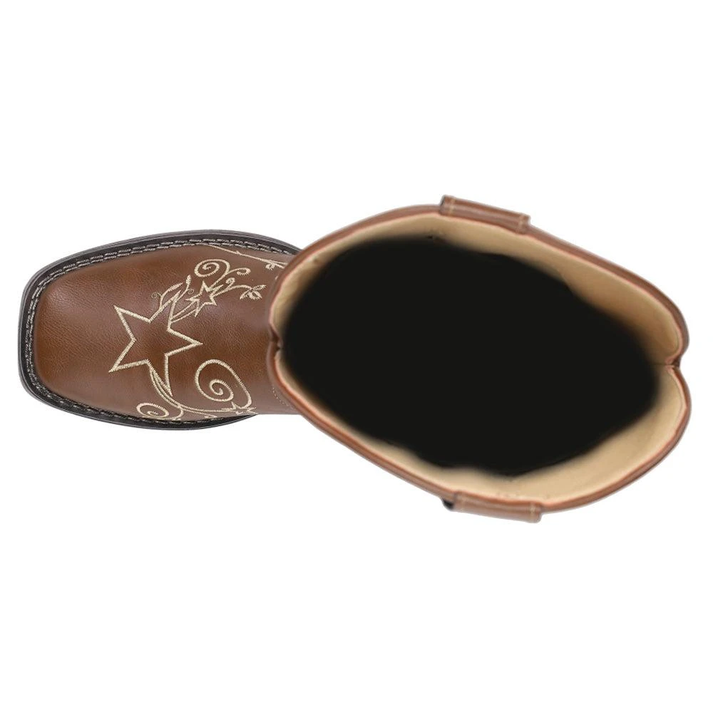Roper Aster Embroidered Square Toe Cowboy Boots 4