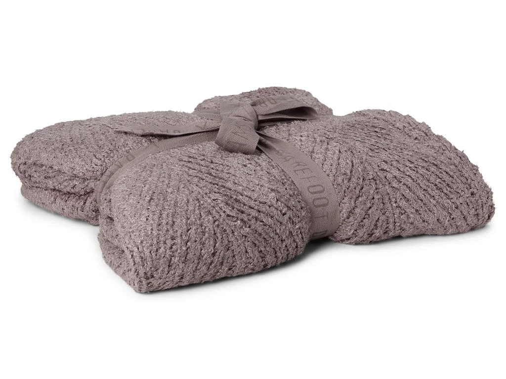 Barefoot Dreams Cozy Shine Herringbone Blanket