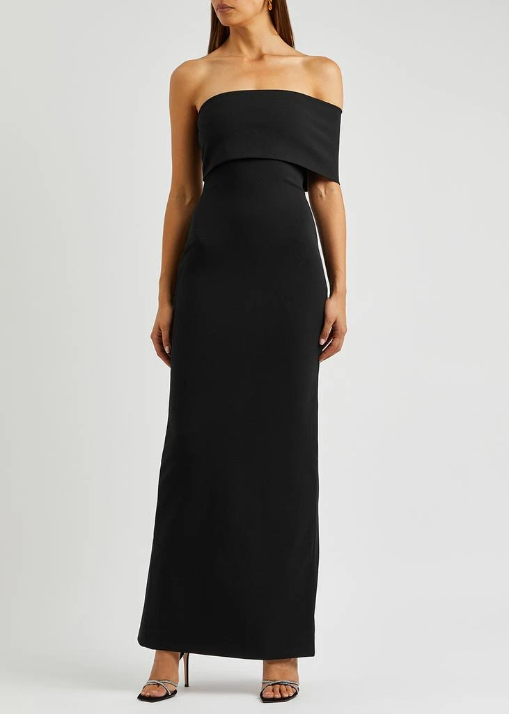 SOLACE LONDON Lana strapless gown 4