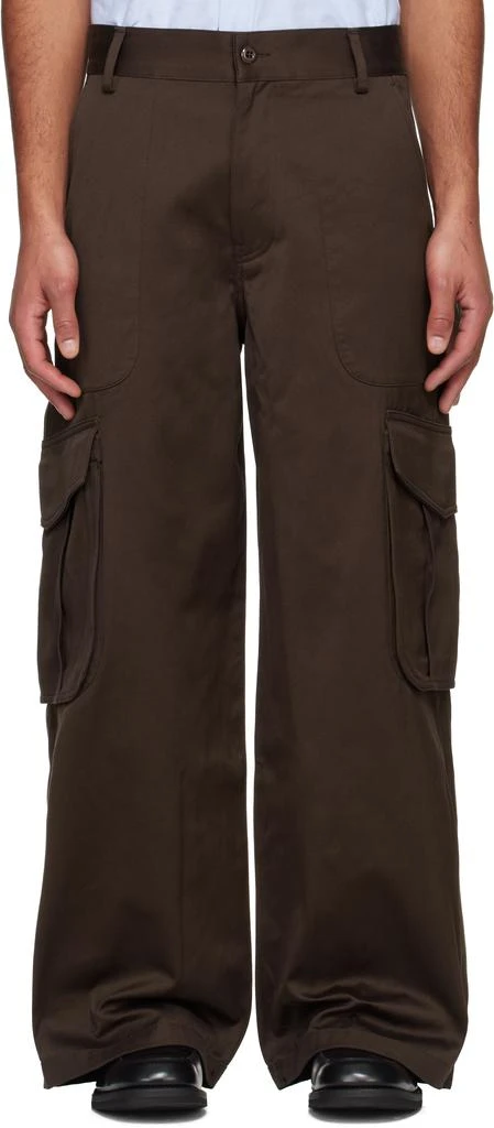 Kenzo Brown Kenzo Paris Workwear Cargo Pants 1