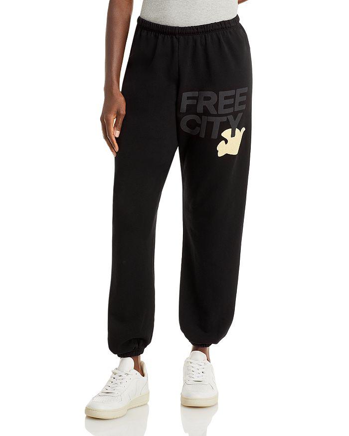 FREECITY FREE CITY Cotton Logo Sweatpants