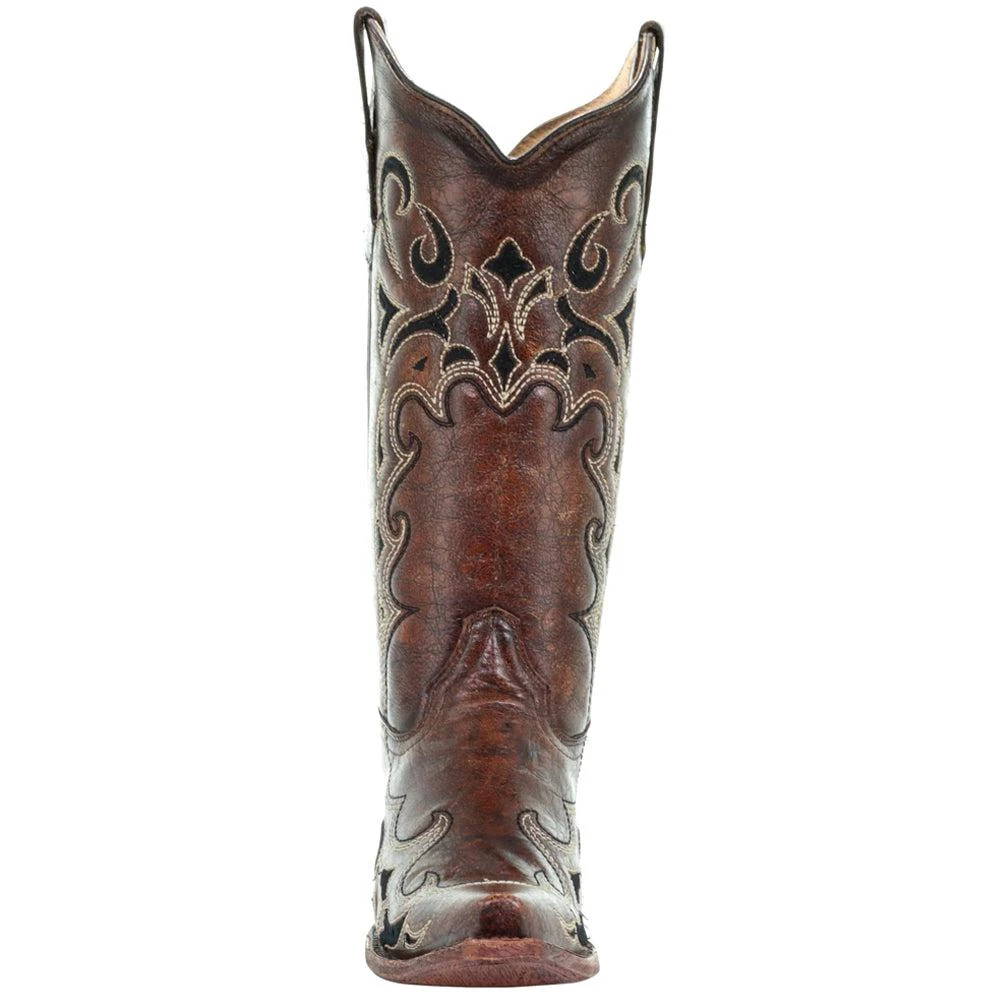 Corral Boots L5247 Embroidery Snip Toe Cowboy Boots 5