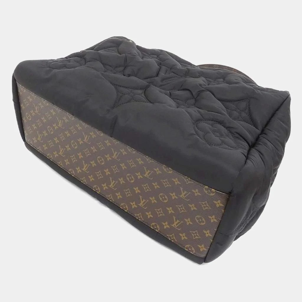 Louis Vuitton Louis Vuitton Black Nylon Monogram Pillow OnTheGo MM Handbag 2