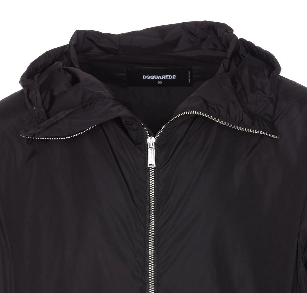 DSQUARED2 Dsquared2 Zip-Up Long-Sleeved Windbreaker Jacket 3
