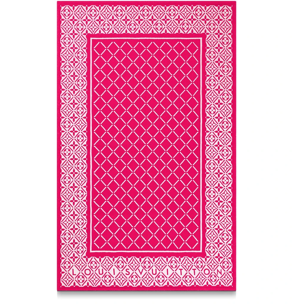 Louis Vuitton Monogram Flower Tile Beach Towel 3