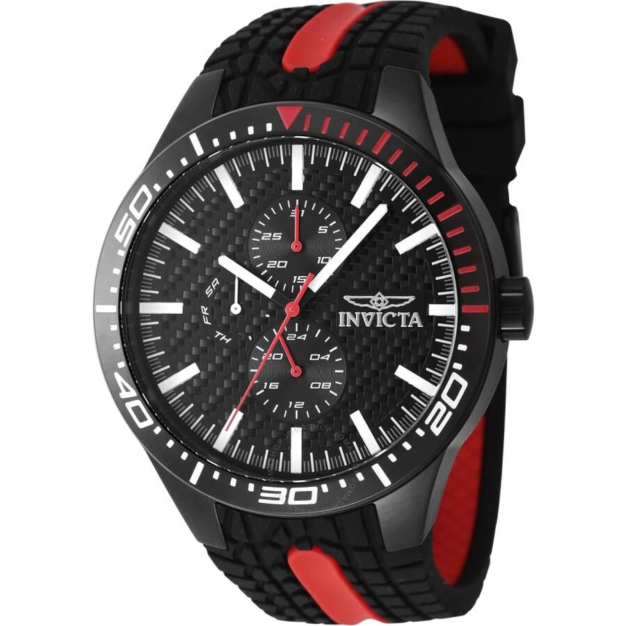 Invicta Racing GMT Quartz Black Dial Men's Watch 47553 1