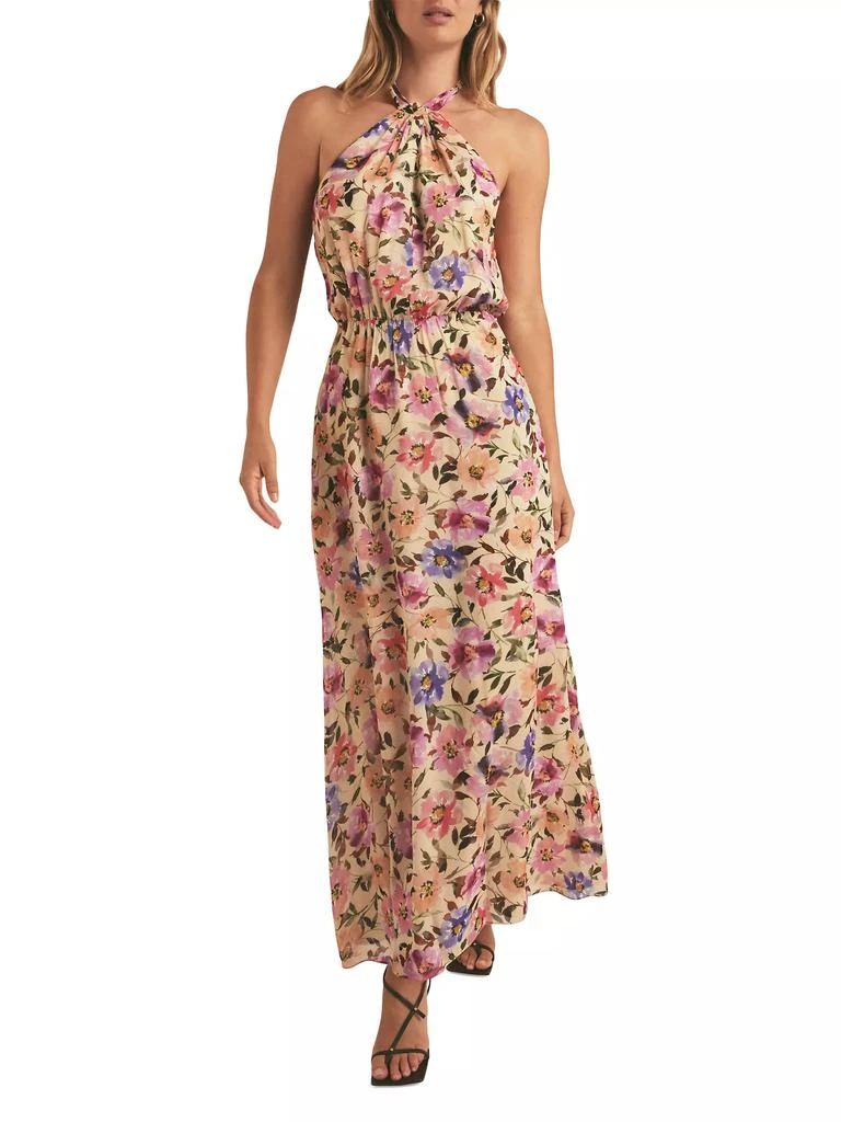 Favorite Daughter The Standout Floral Halter Maxi Dress 2