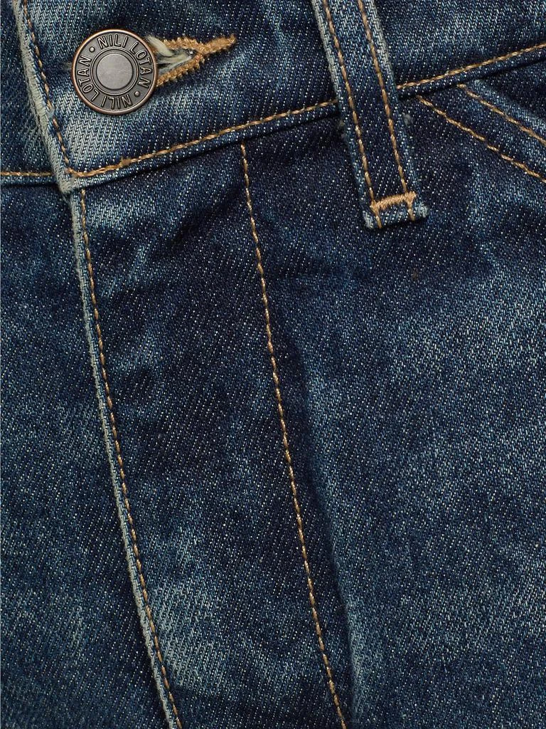 Nili Lotan Otis Curved-Leg Jeans 7