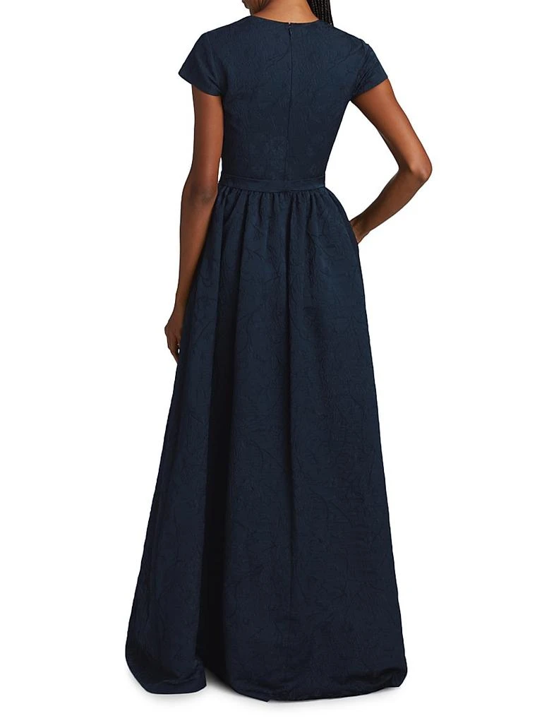 Sachin & Babi Estelle Embellished Jacquard Fit & Flare Gown 5