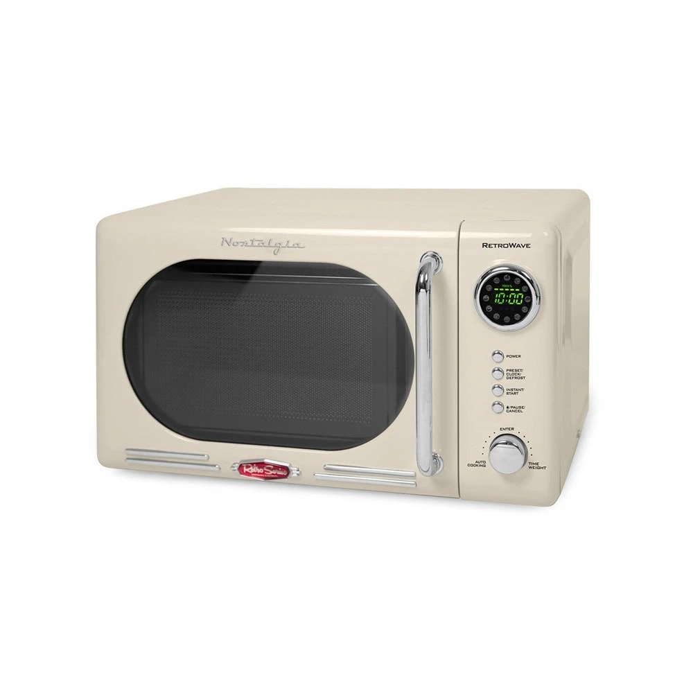 Nostalgia Retro 0.7 Cubic Foot 700 Watt Countertop Microwave Oven 1