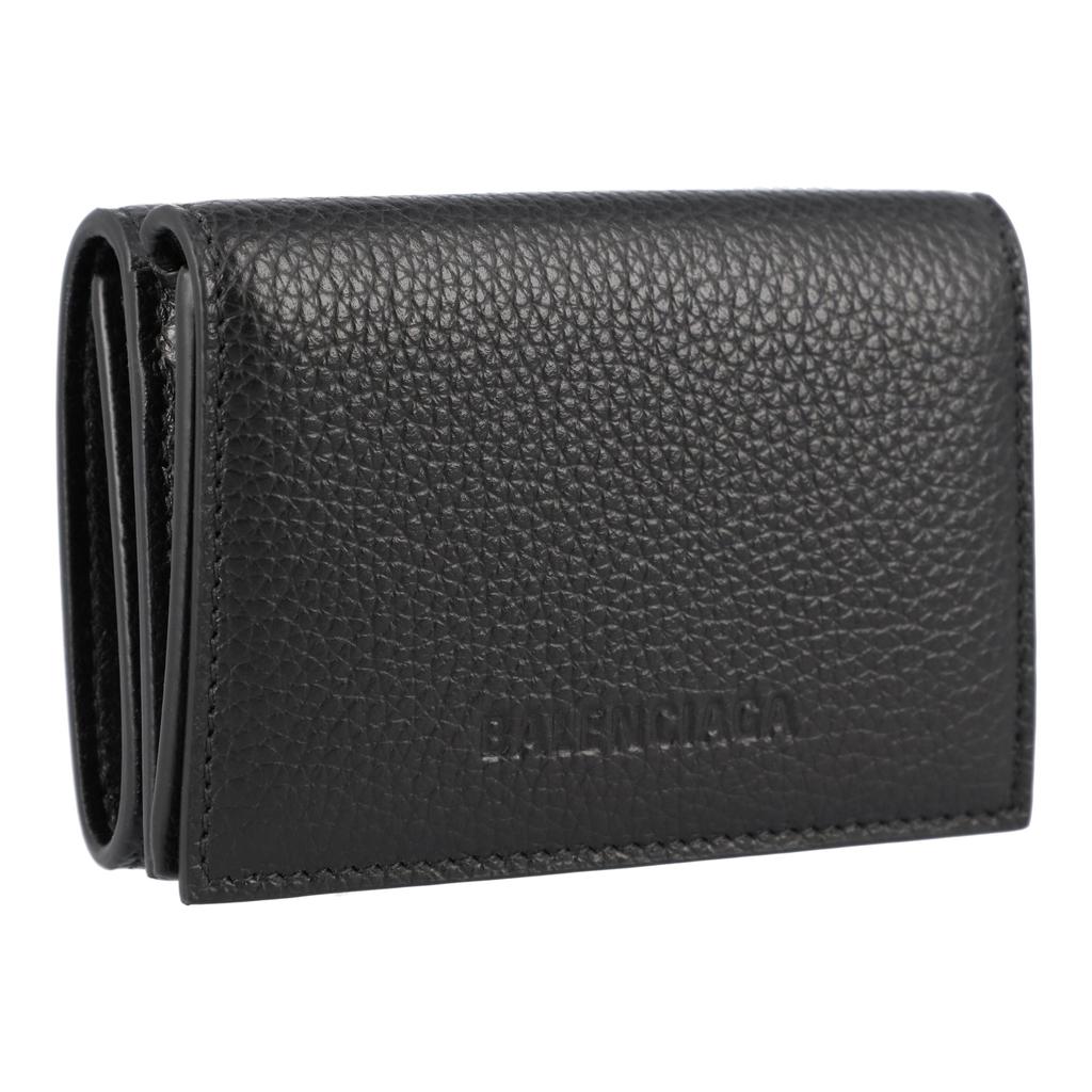 Balenciaga Balenciaga Men's Essential mini folded wallet in black