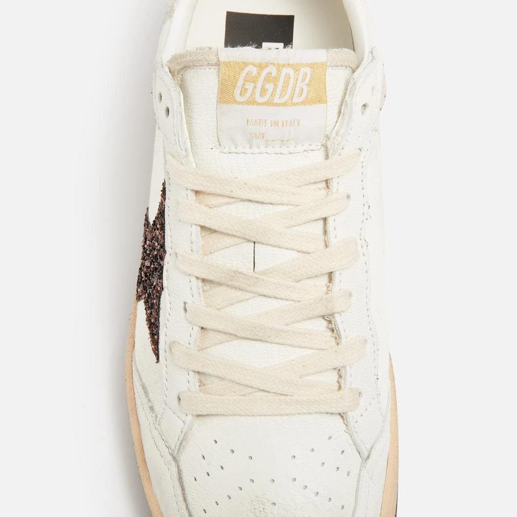 Golden Goose Golden Goose Women's Ball Star Leather and Canvas Trainers 3