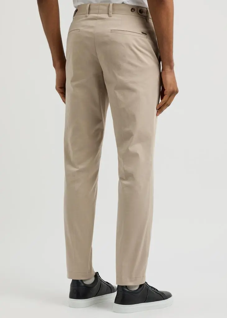 Hugo Boss Slim-leg stretch-cotton chinos 3