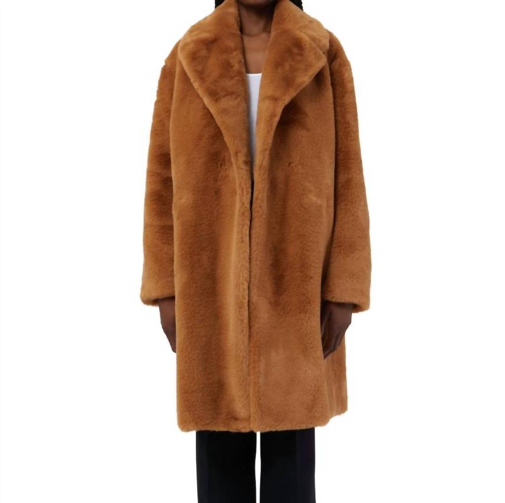 Apparis Stella Faux Fur Coat