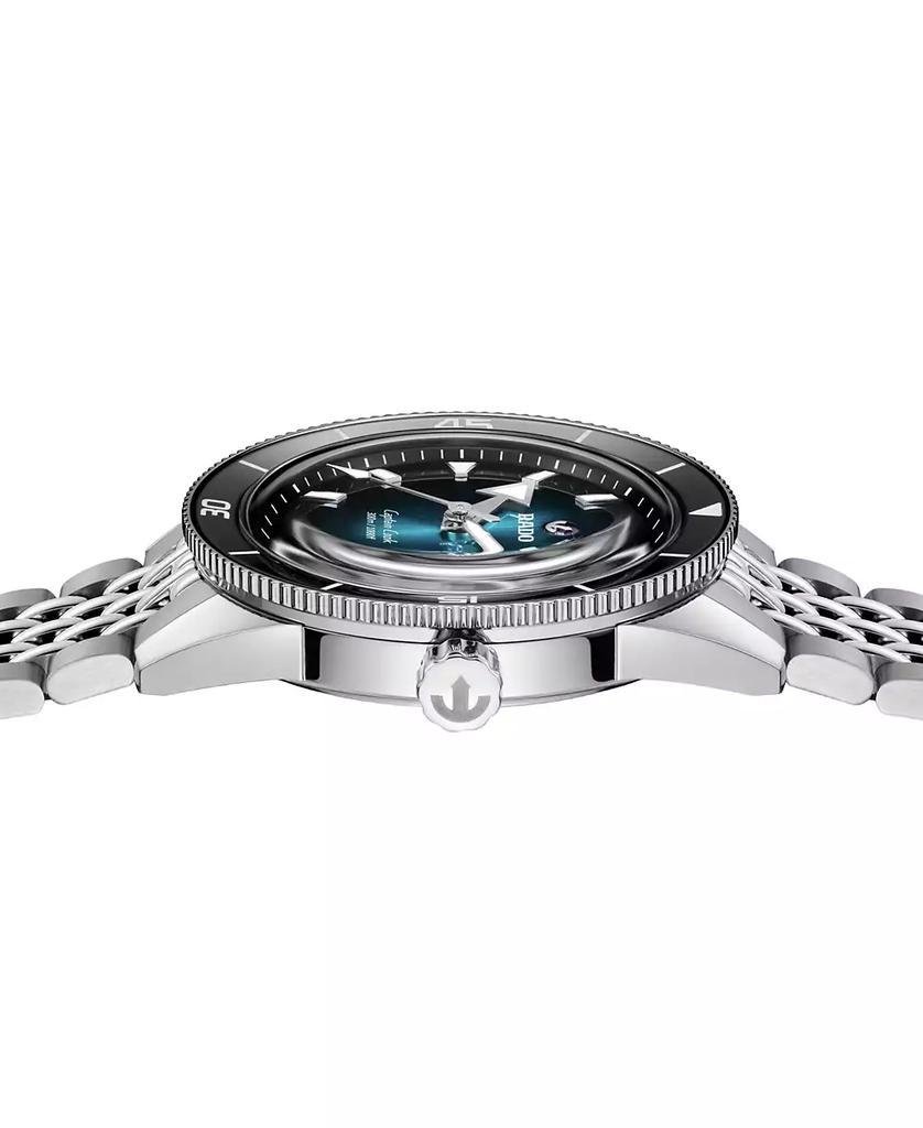 Rado Men's Swiss Automatic Captain Cook Stainless Steel Bracelet Watch 39mm
