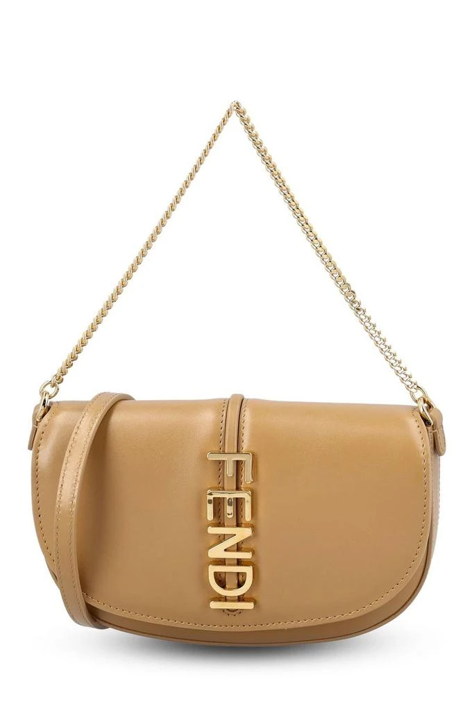 Fendi Fendi Fendigraphy Logo Lettering Chain-Linked Wallet 1