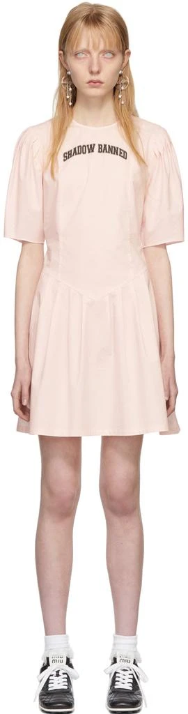 I'm Sorry by Petra Collins SSENSE Exclusive Pink 'The Petra' Dress 1