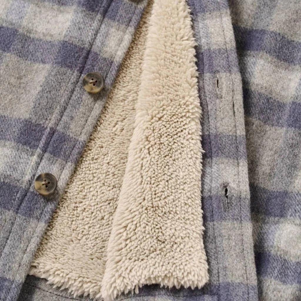 Johnnie-O Johnnie-O - Hassler Cashmere Blend Sherpa-Lined Shacket 3