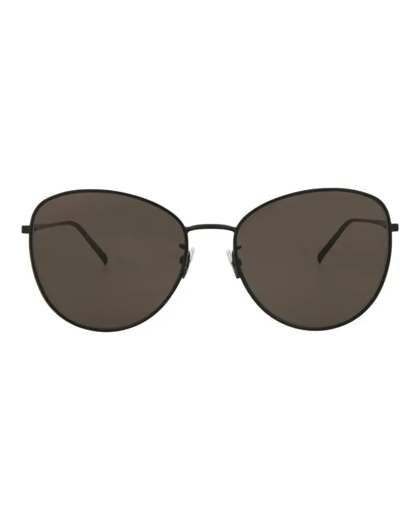 Yves Saint Laurent Saint Laurent Cat Eye-Frame Metal Sunglasses