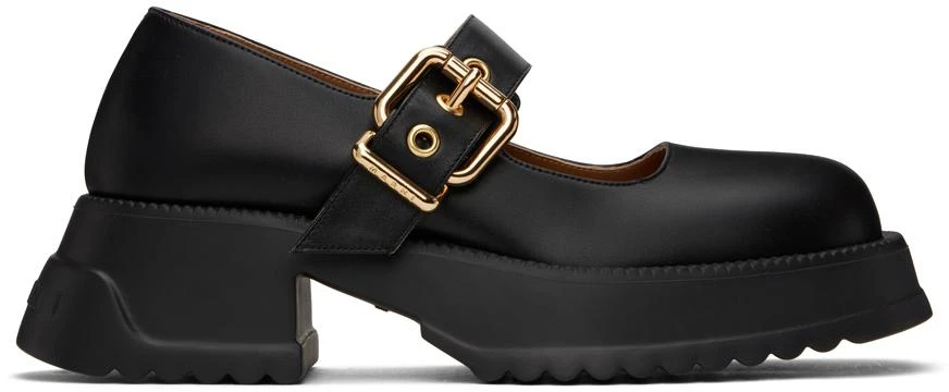 Marni Black Mary Jane Platform Loafers 1