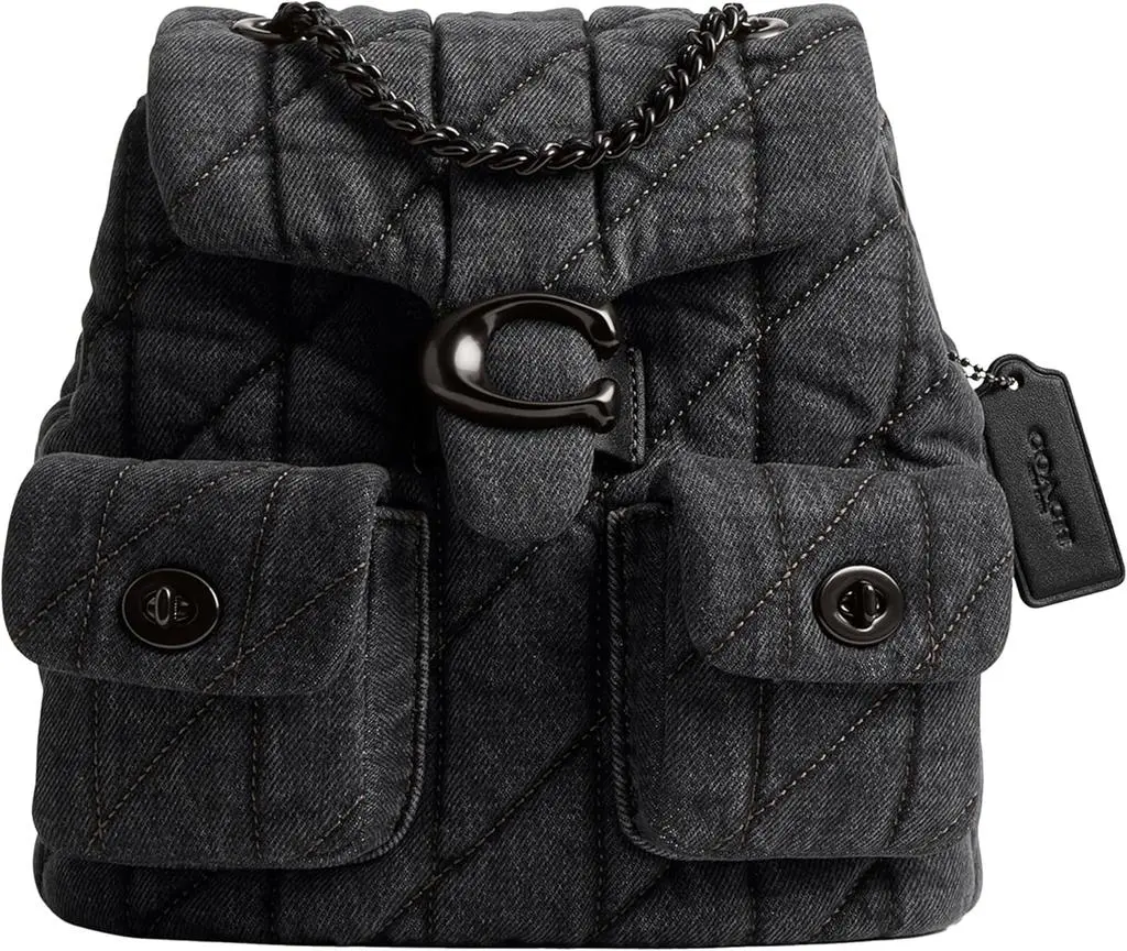 COACH Women's Quilted Leather Tabby Backpack