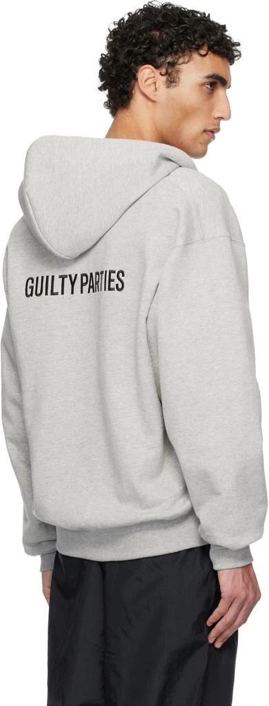 Wacko Maria Gray Heavy Weight Full Zip Hoodie 3