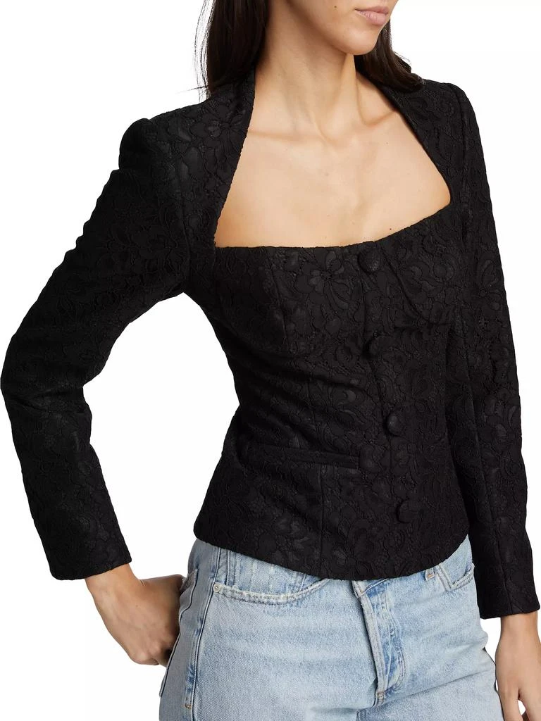 CAMI NYC Samira Lace Blazer 6