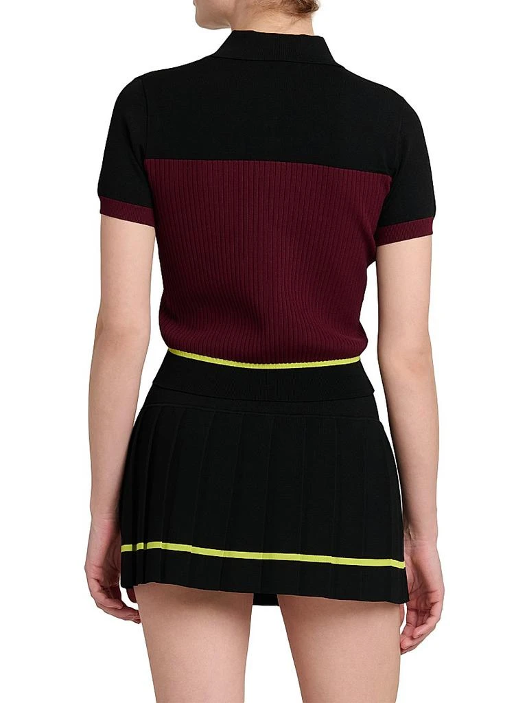 Casablanca Striped Polo Shirt 5