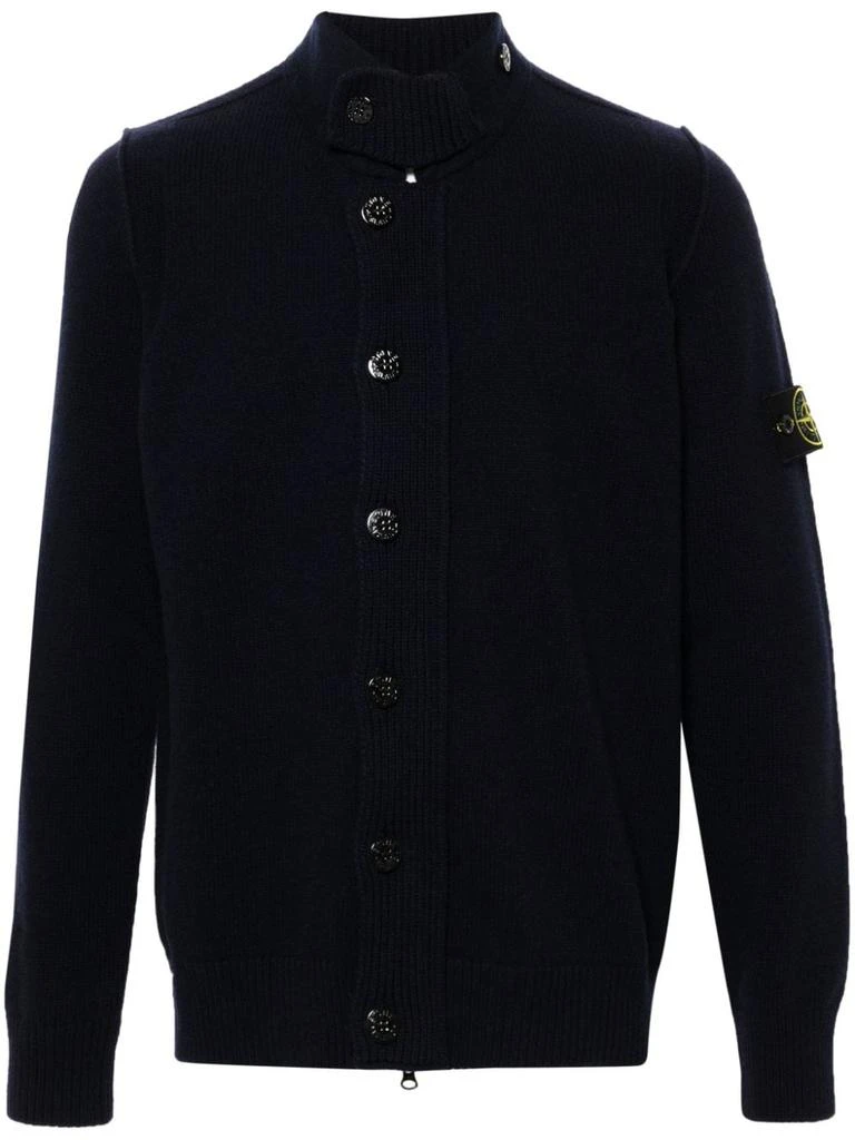 Stone Island STONE ISLAND - Cardigan With Logo 1