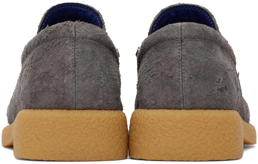 Burberry Gray Suede Chance Loafers 2