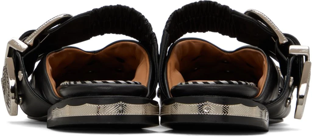 Toga Pulla Black Studded Slippers 2