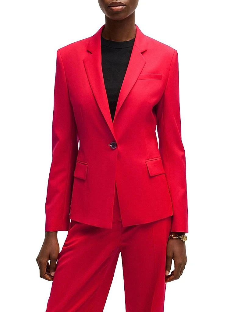 Slim Blazer Hugo Boss Red Blazer Pants Hugo Boss Red Suit Hugo