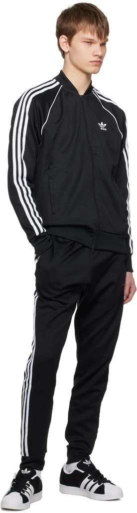 Adidas Black & White Superstar Supermodified Sneakers 5