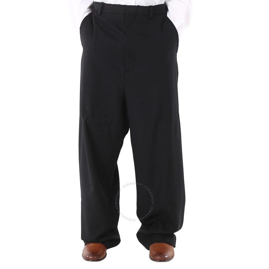 Balenciaga Men's Black Loose Suit Pants 1