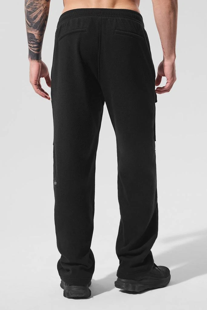 Alo Polar Fleece Ridge Cargo Pants - Black 3