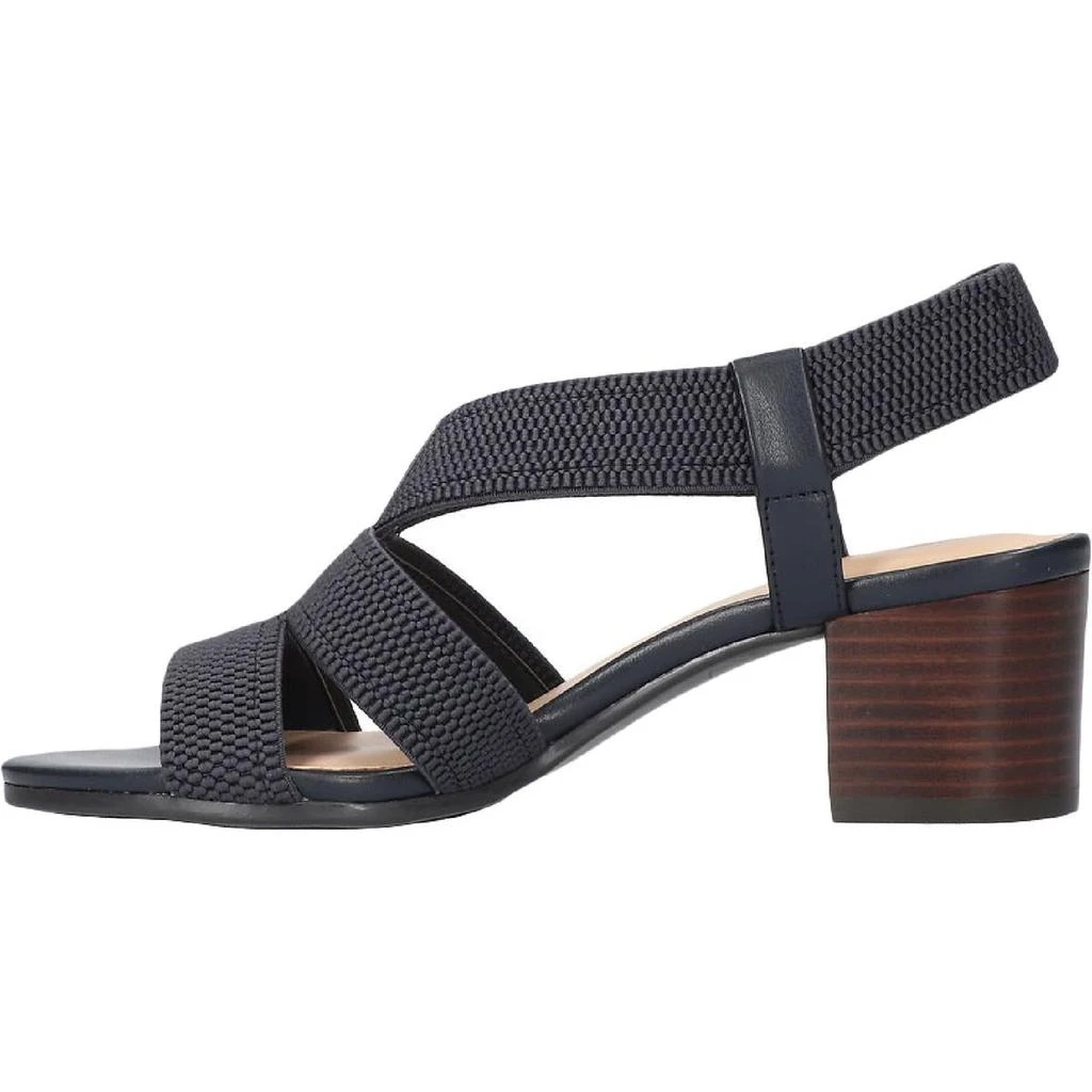 Bella Vita Jodi Womens Woven Slingback Heel Sandals 2