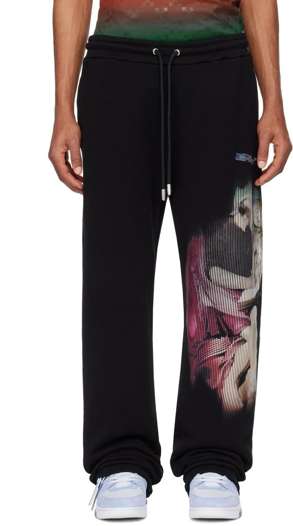 Off-White Black Col S. Matthew Sweatpants 1