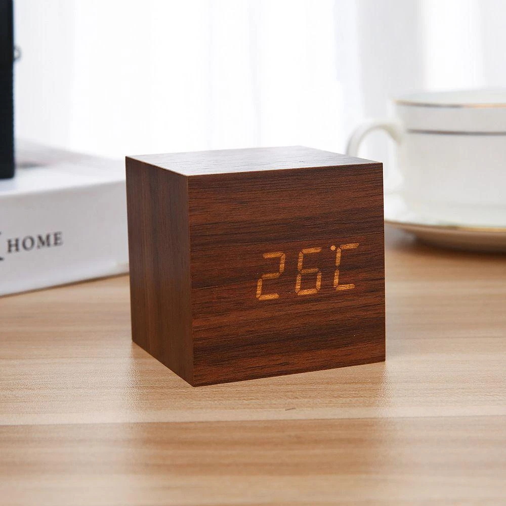 Alva Clock - Wooden Minimalist Clock