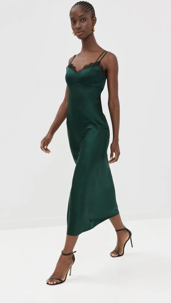 slim fit dress slacks Veronica Beard Lauper Knit Mini Dress | Dark Hunter Green Multi main image 0