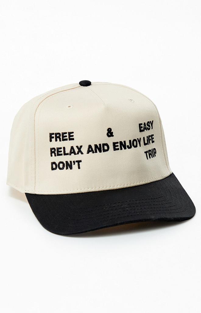 Free 
Easy Trifecta Two Tone 5 Panel Snapback Hat