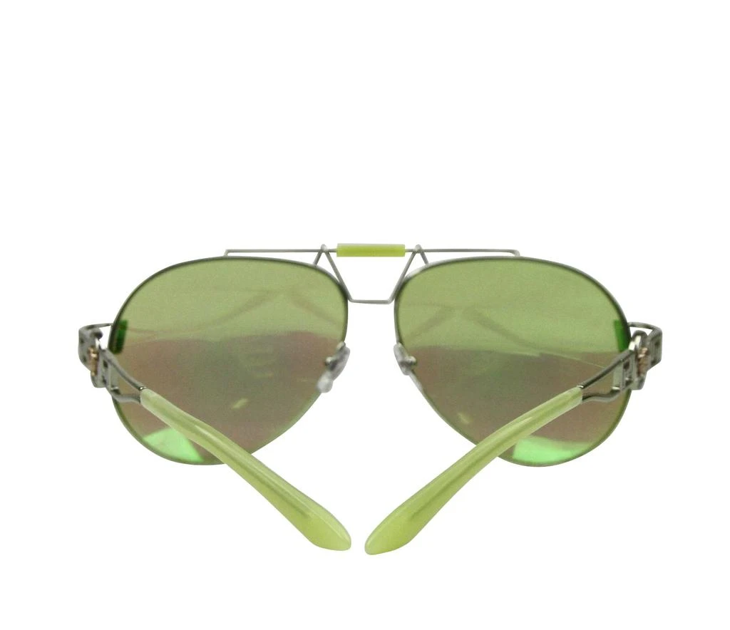 Versace Women's Mirro Metal Aviator Sunglasses 3