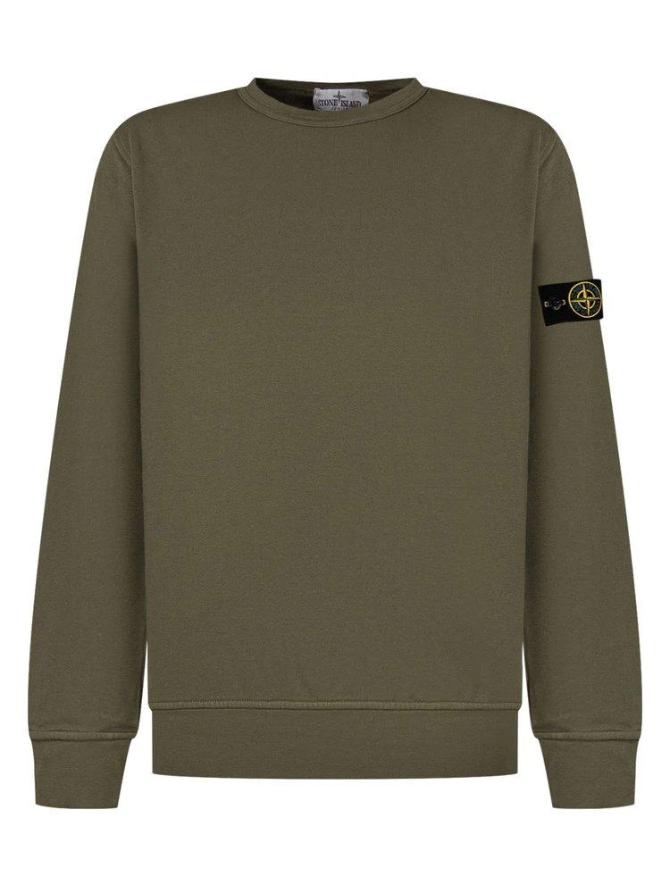 Stone Island Junior Stone Island Junior Logo Patch Sweatshirt