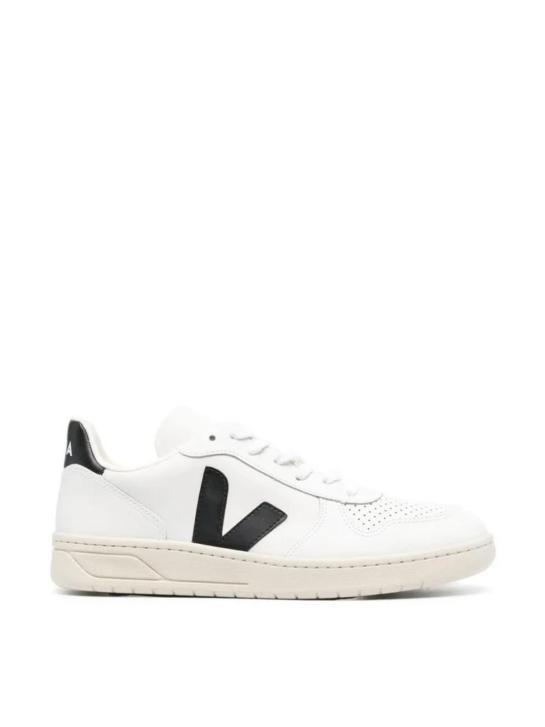 Veja V-10 LEATHER SNEAKERS 1