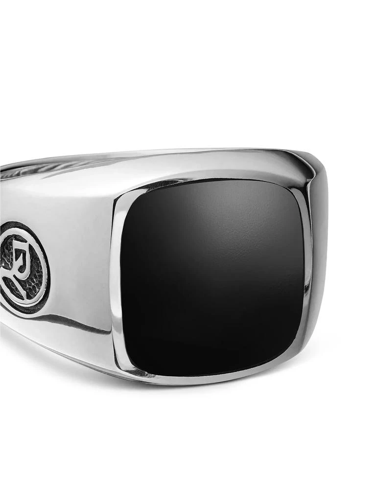David Yurman Exotic Stone Signet Ring 5