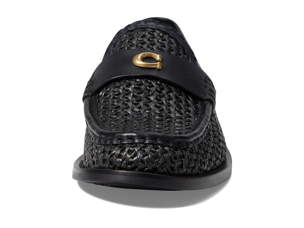 COACH Jolene Raffia Loafer 6